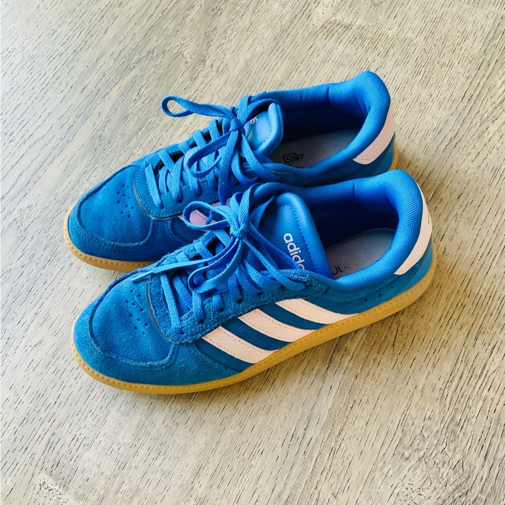 adidas Blue and Pink Women's Sneakers
